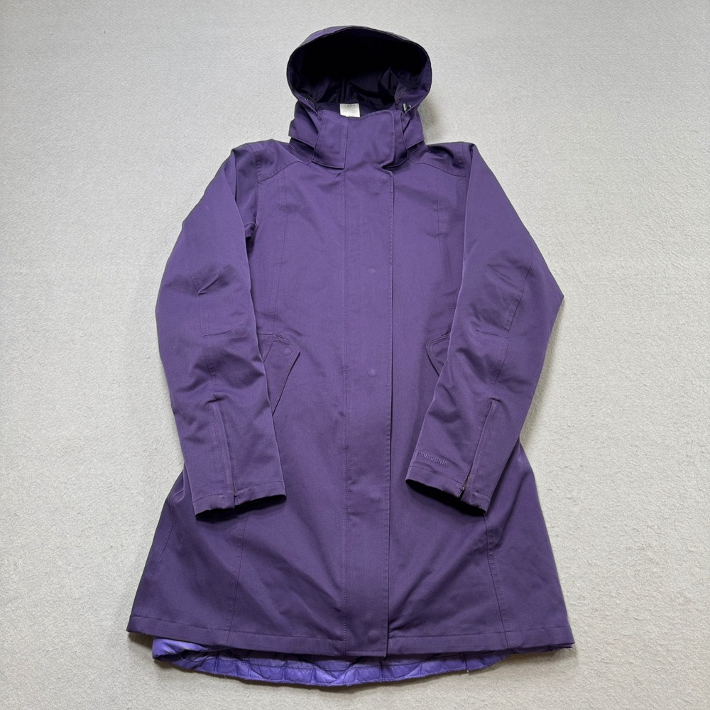Patagonia Jacket Women's Medium Purple Hooded Insulated Tres 3-in-1 Parka